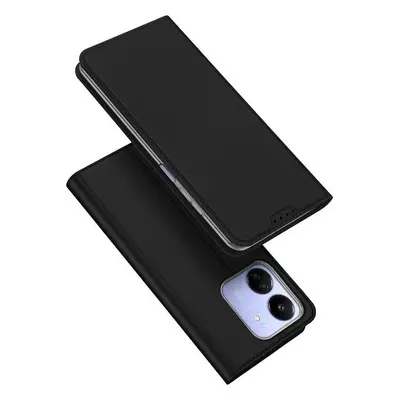 Pouzdro na mobil DUX DUCIS Skin Pro flipové kožené pouzdro pro Xiaomi Redmi 13C / Poco C65 Black