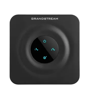 Grandstream HT802 (ATA), 2x FXS, 2 SIP účty, 1x LAN, 3-cestná konf., auto-provisioning