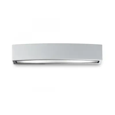 Ideal Lux Ideal Lux 163543 venkovní nástěnné svítidlo Andromeda Grigio 2x60W|E27|IP54 - šedé