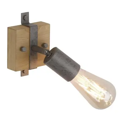 Nástěnná lampa Leuchten Direkt 13471-79 - Nástěnné bodové svítidlo SLAT 1xE27/40W/230V