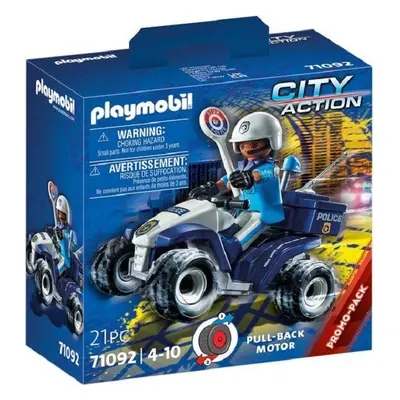 Stavebnice Playmobil 71092 Policejní rychlostní čtyřkolka