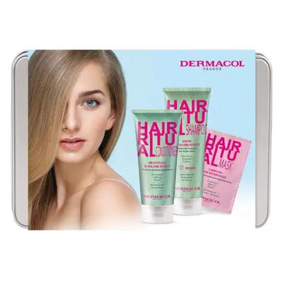 Dárková kosmetická sada DERMACOL Hair Boost Volume 465 ml