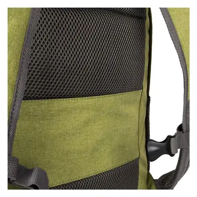 Městský batoh Travelite Basics Backpack Melange Green/grey