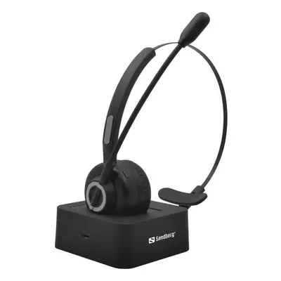 Bezdrátová sluchátka Sandberg Bluetooth Office Headset Pro, černá