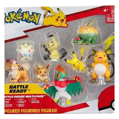 Figurky Jazwares Pokémon balení 8 figurek