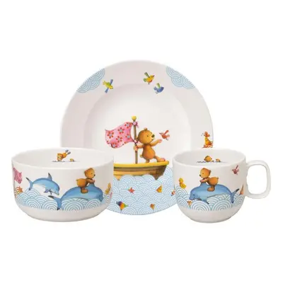 Dětská jídelní sada Villeroy & Boch Happy As A Bear 3 ks