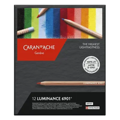 Pastelky CARAN D'ACHE Luminance 6901 12 barev