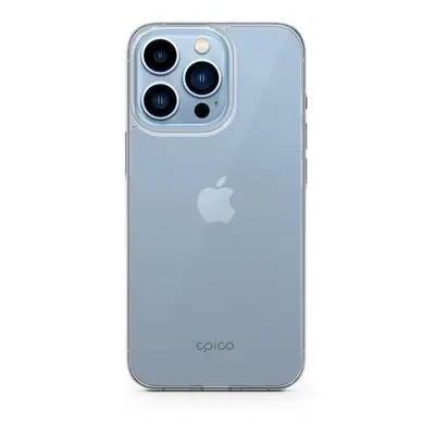 Kryt na mobil Epico Twiggy Gloss kryt pro iPhone 13 Pro Max - bílý transparentní