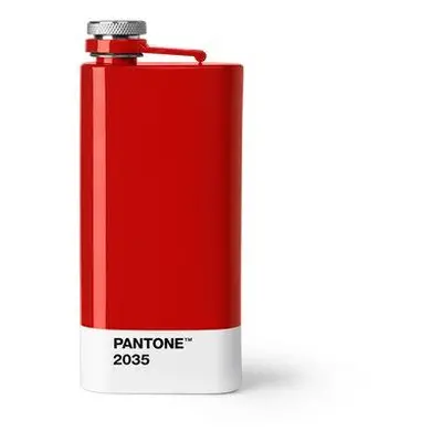 Láhev na pití PANTONE Placatka - Red 2035, 150 ml