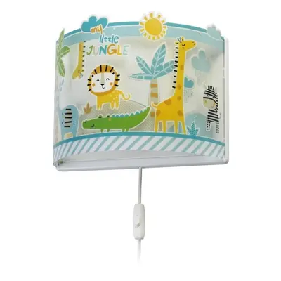 Nástěnná lampa Dalber D-76118 - Dětské nástěnné svítidlo MY LITTLE JUNGLE 1xE27/60W/230V