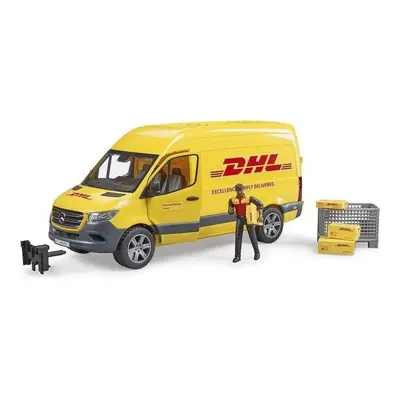 Auto Bruder 2671 Mercedes-Benz Sprinter DHL s řidičem a příslušenstvím