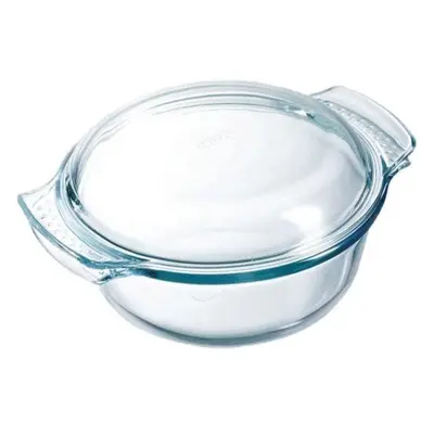 Pekáč Pyrex Hrnec s poklicí varné sklo 18,5 cm