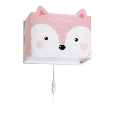 Nástěnná lampa Dalber 64588 - Dětské nástěnné svítidlo LITTLE FOX 1xE27/60W/230V