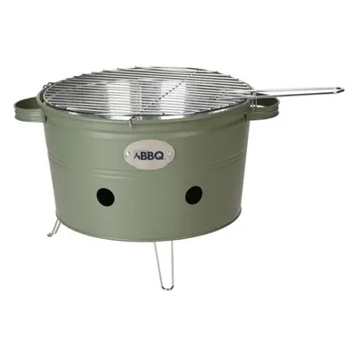 Gril H&L Přenosný gril Bucket o 34,5cm, zelený