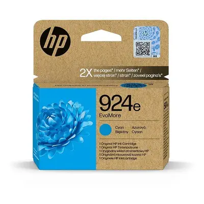 Cartridge HP 4K0U7NE č. 924 XL EvoMore azurová