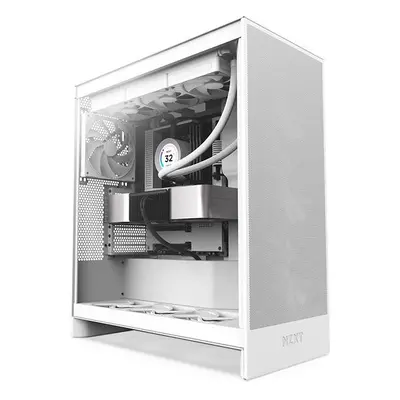 Počítačová skříň NZXT H7 Flow (2024) All White