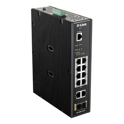 D-Link DIS-200G-12PS Industrial L2 smart manage POE switch