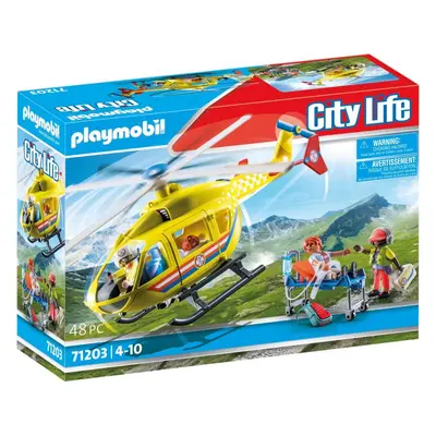 Stavebnice Playmobil 71203 Záchranný vrtulník