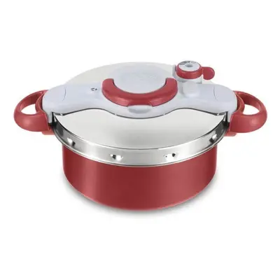 Tlakový hrnec Tefal Tlakový hrnec Clipso Minut Duo 5l P4705133 červený