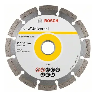 Diamantový kotouč BOSCH Universal 150x22.23x2.1x7mm 2.608.615.029