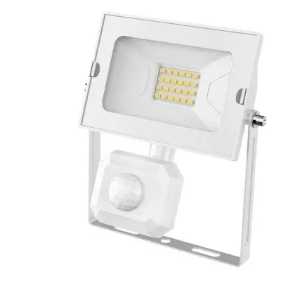 LED reflektor Avide ultratenký LED reflektor s čidlem pohybu bílý 20 W