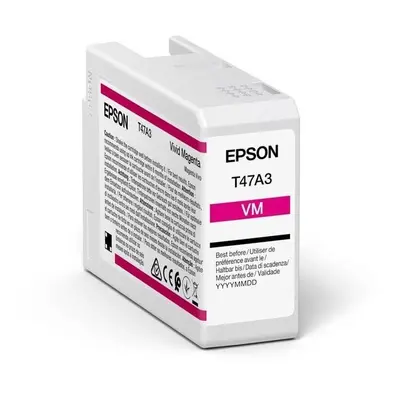 Cartridge Epson T47A3 Ultrachrome purpurová