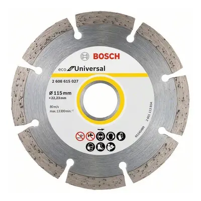 Diamantový kotouč BOSCH Universal 115x22.23x2.0x7mm 2.608.615.027