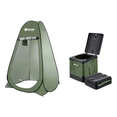 Holdcarp Set přenosného záchodu a hygienického stanu Portable Toi BIG + Toilet & Shower Tent