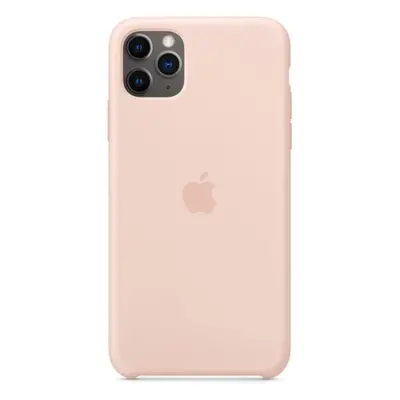 Kryt na mobil Apple iPhone 11 Pro Max Silikonový kryt pískově růžový