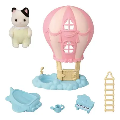 Set figurek a příslušenství Sylvanian Families Kotě a zábavný balón pro miminka