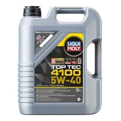 Motorový olej Liqui Moly Motorový olej Top Tec 4100 5W-40, 5 l