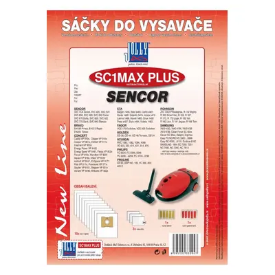 Sáčky do vysavače Sáčky do vysavače SC1 MAX PLUS