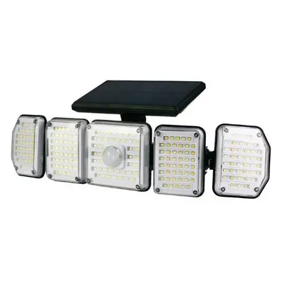 LED reflektor Entac Venkovní solární světlo LED s čidlem pohybu 2,5 W 486 lm, CCT, dálkové ovlád