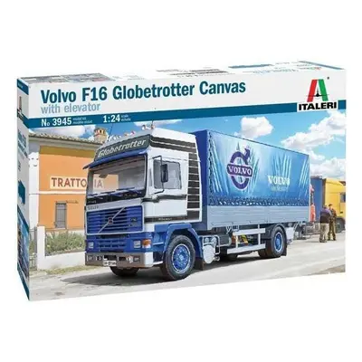 Plastikový model Model Kit truck 3945 - VOLVO F16 Globetrotter Canvas