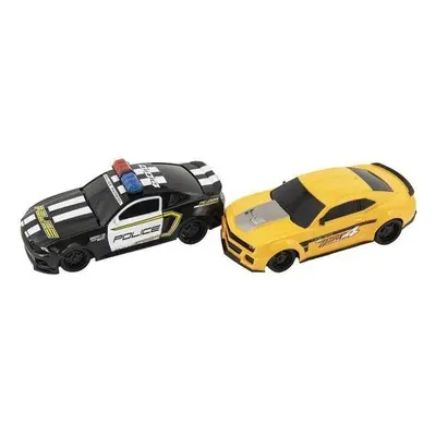 RC auto Teddies Auto RC 2ks policejní honička žluté