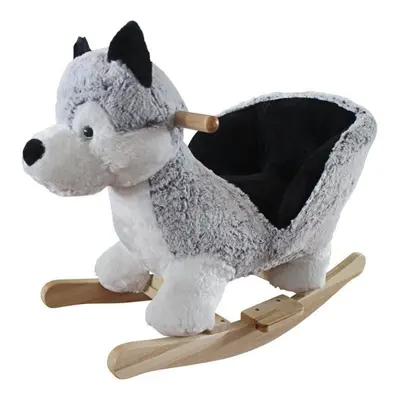 Houpací kůň BabyGO Houpací zvířátko Husky