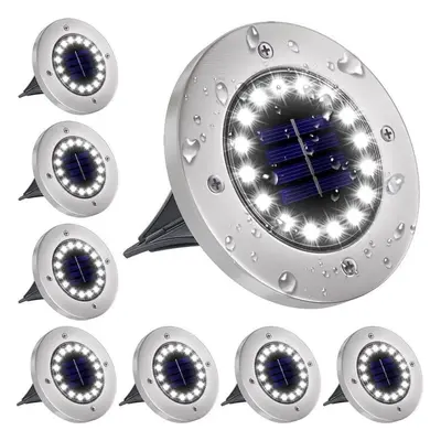 LED světlo LEDsolar 16Z venkovní světlo k zapíchnutí do země 8 ks, 16 LED, bezdrátové, iPRO, 1W,