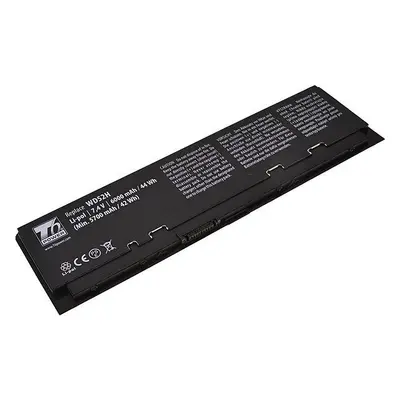 Baterie do notebooku T6 Power pro notebook Dell NCVF0, Li-Poly, 7,4 V, 6000 mAh (44 Wh), černá