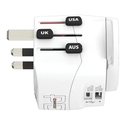 Cestovní adaptér SKROSS PRO Light USB AC30PD World