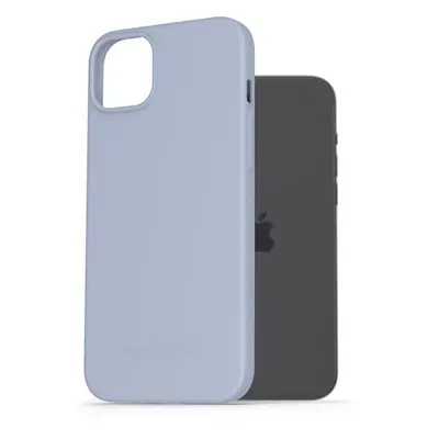 Kryt na mobil AlzaGuard Matte TPU Case pro iPhone 15 Plus světle modrý