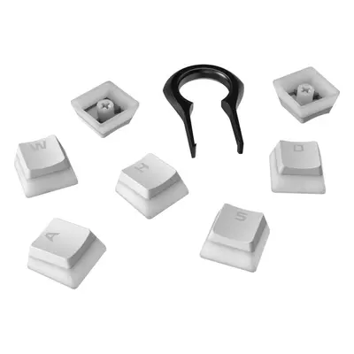 Náhradní klávesy HyperX Pudding Keycaps bílé, US