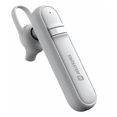 HandsFree Swissten Caller Bluetooth headset bílý