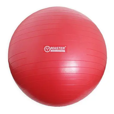 Gymnastický míč MASTER Super Ball průměr 75 cm, červený