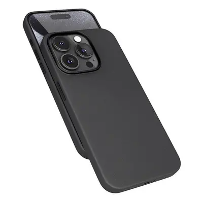 Kryt na mobil Epico Mag+ kožený kryt iPhone 15 Pro Max - černý