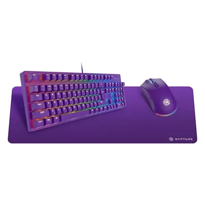 Set klávesnice a myši Rapture ELITE Gaming Set - CZ/SK