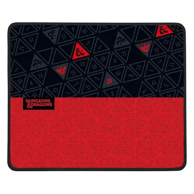 Podložka pod myš Konix Dungeons & Dragons Black & Red Mousepad