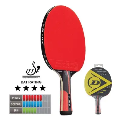 Pálka na stolní tenis Dunlop Evolution 3000