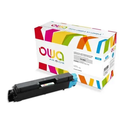 OWA Armor toner kompatibilní s Kyocera TK-580C, 2800st, modrá/cyan + waste box