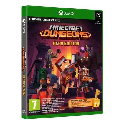 Hra na konzoli Minecraft Dungeons: Hero Edition - Xbox One