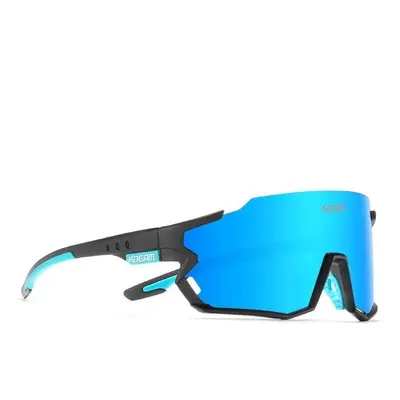 Cyklistické brýle KDEAM Gilbert 06 Black / Light Blue